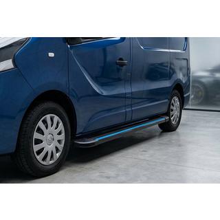 Bočné nášľapy Maya Blue (2 ks, hliník) Fiat Talento 2016– fotografia 1