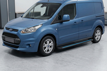 Ford Connect 2014–2021 Bočné nášľapy Maya Blue (2 ks, hliník) Maxi rázvor fotografia 1