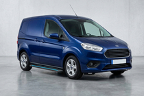 Ford Courier 2014–2023 Bočné nášľapy Maya Blue (2 ks, hliník) fotografia 1