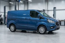 Ford Custom 2013–2022 Bočné nášľapy Maya Blue (2 ks, hliník) fotografia 1
