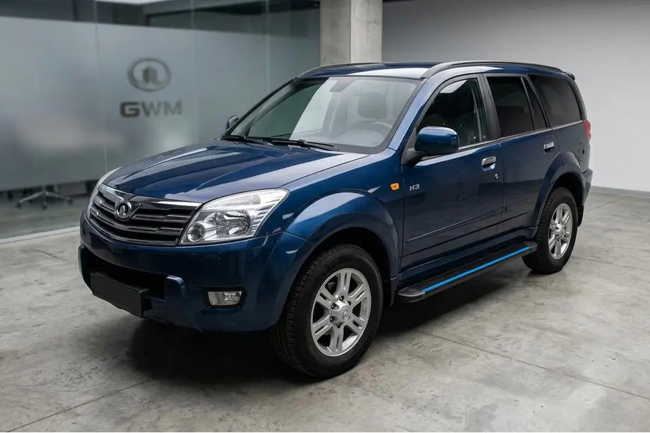GreatWall Haval/Hover H3 2005–2013 Bočné nášľapy Maya Blue (2 ks, hliník) Image