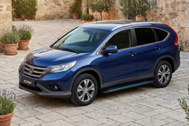 Honda CRV 2012–2016 Bočné nášľapy Maya Blue (2 ks, hliník) fotografia 1