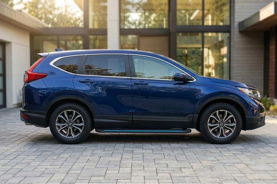 Honda CRV 2017–2022 Bočné nášľapy Maya Blue (2 ks, hliník) Image