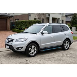 Bočné nášľapy Maya Blue-Black (2 ks, hliník) Hyundai Santa Fe 2 2006–2012 fotografia 1