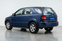 Kia Sorento I BL 2002–2009 Bočné nášľapy Maya Blue (2 ks, hliník) fotografia 1