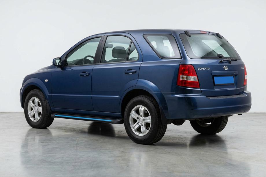 Kia Sorento I BL 2002–2009 Bočné nášľapy Maya Blue (2 ks, hliník) Image
