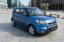 Kia Soul I 2008–2013 Bočné nášľapy Maya Blue (2 ks, hliník) fotografia 1