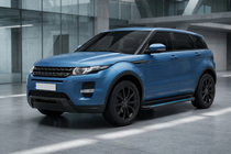 Range Rover Evoque 2012–2018 Bočné nášľapy Maya Blue (2 ks, hliník) fotografia 1