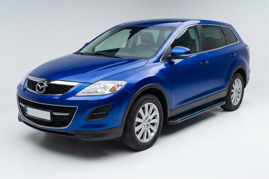Mazda CX-9 2007–2016 Bočné nášľapy Maya Blue (2 ks, hliník) Image