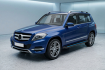 Mercedes GLK class X204 2008–2015 Bočné nášľapy Maya Blue (2 ks, hliník) fotografia 1