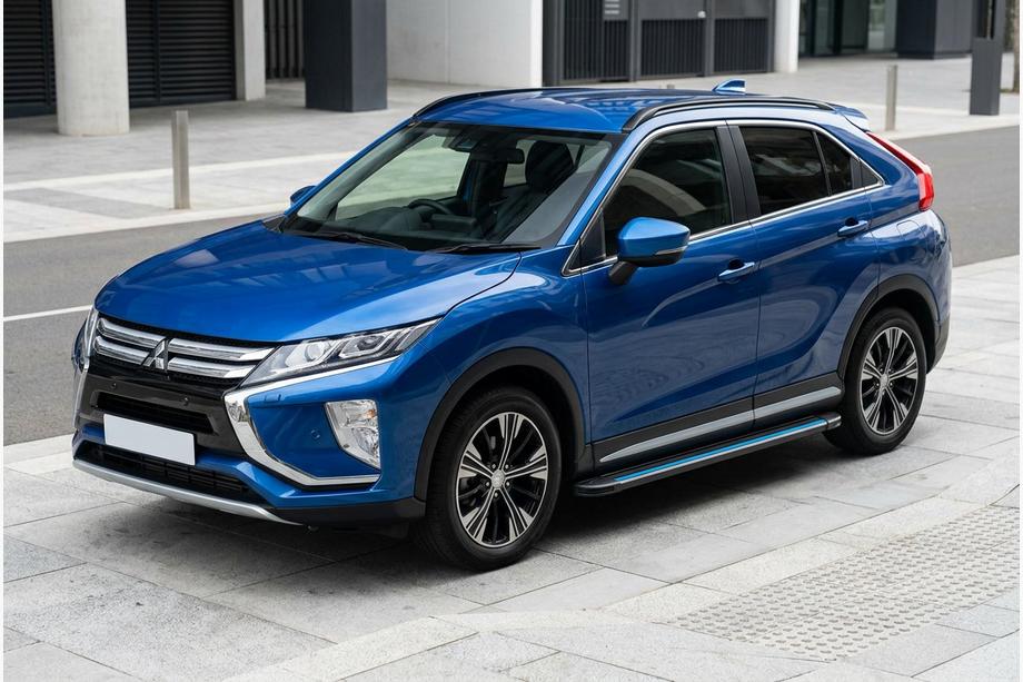 Mitsubishi Eclipse Cross 2017– Bočné nášľapy Maya Blue (2 ks, hliník) Image
