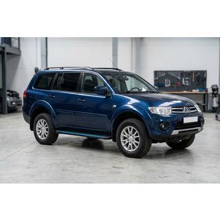 Bočné nášľapy Maya Blue (2 ks, hliník) Mitsubishi Pajero Sport 2008–2015 fotografia 1