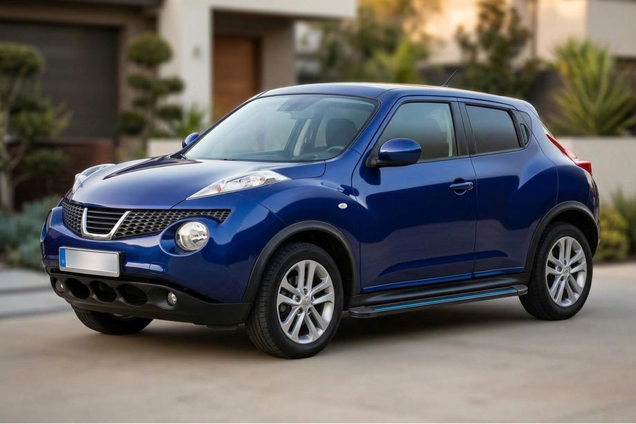 Nissan Juke 2010–2019 Bočné nášľapy Maya Blue (2 ks, hliník) Image