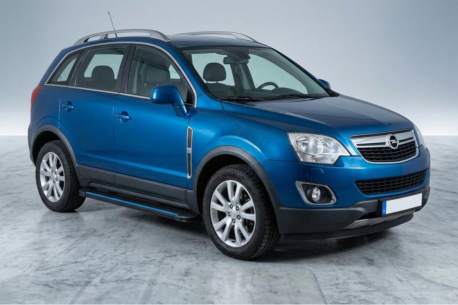 Opel Antara 2006–2017 Bočné nášľapy Maya Blue (2 ks, hliník) Image