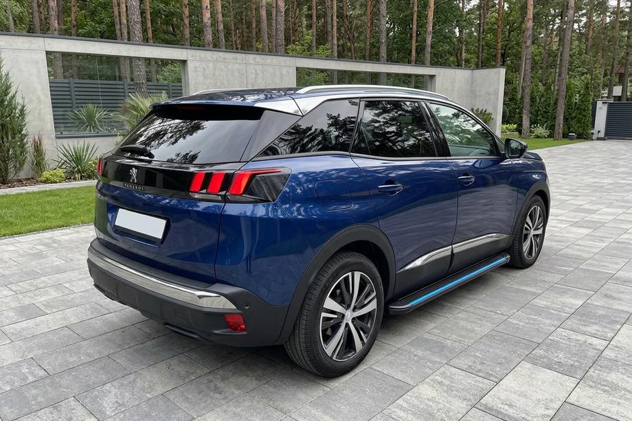 Peugeot 3008 2016–2023 Bočné nášľapy Maya Blue (2 ks, hliník) Image