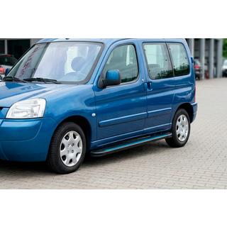 Bočné nášľapy Maya Blue (2 ks, hliník) Peugeot Partner 1996–2008 fotografia 1