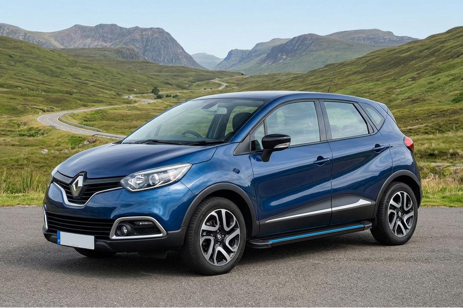 Renault Captur 2013–2019 Bočné nášľapy Maya Blue (2 ks, hliník) Image