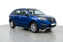 Renault Koleos 2008–2016 Bočné nášľapy Maya Blue (2 ks, hliník) fotografia 1