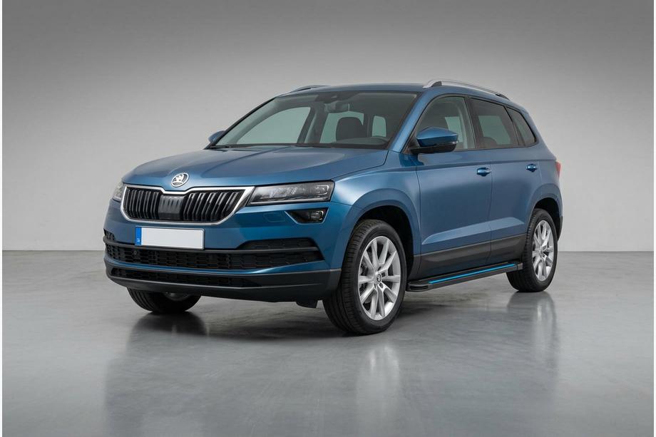 Skoda Karoq 2018– Bočné nášľapy Maya Blue (2 ks, hliník) Image