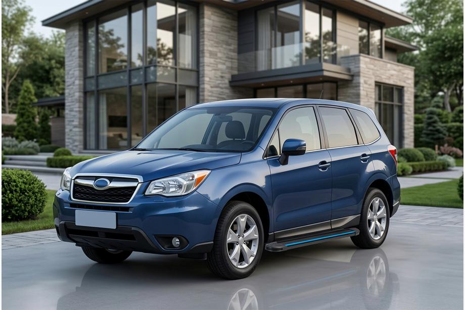 Subaru Forester 2013–2018 Bočné nášľapy Maya Blue (2 ks, hliník) Image