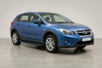 Subaru XV 2011–2017 Bočné nášľapy Maya Blue (2 ks, hliník) fotografia 1