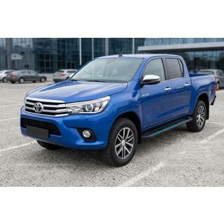 Bočné nášľapy Maya Blue (2 ks, hliník) Toyota Hilux 2015– fotografia 1