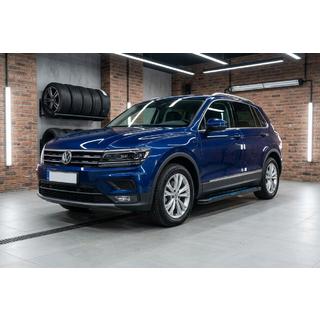 Bočné nášľapy Maya Blue (2 ks, hliník) Volkswagen Tiguan 2016–2023 fotografia 1