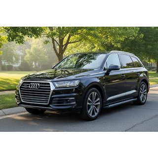 Bočné nášľapy New Vision Black (2 ks, hliník) Audi Q7 2015–2026 fotografia 1