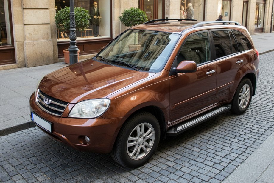 Chery Tiggo 1 2005–2016 Bočné nášľapy New Vision (2 ks., hliník) Image