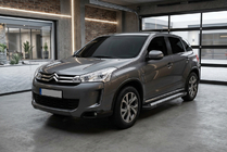 Citroen C-4 Aircross 2012–2017 Bočné nášľapy New Vision Black (2 ks, hliník) fotografia 1