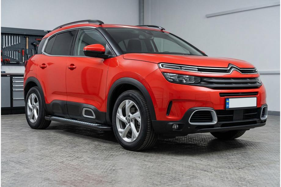 Citroen C5 Aircross 2017–2025 Bočné nášľapy New Vision Black (2 ks, hliník) Image