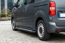 Citroen Jumpy 2007–2017 Bočné nášľapy New Vision Black (2 ks, hliník) fotografia 1