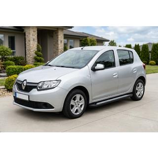 Bočné nášľapy New Vision Black (2 ks, hliník) Dacia Sandero 2013–2020 fotografia 1