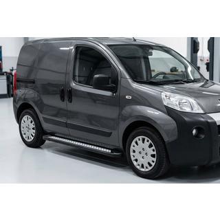 Bočné nášľapy New Vision Black (2 ks, hliník) Fiat Fiorino/Qubo 2008–2024 fotografia 1