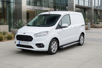 Ford Courier 2014–2023 Bočné nášľapy New Vision Black (2 ks, hliník) fotografia 1