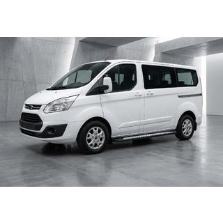 Bočné nášľapy New Vision Black (2 ks, hliník) Ford Custom 2013–2022 fotografia 1