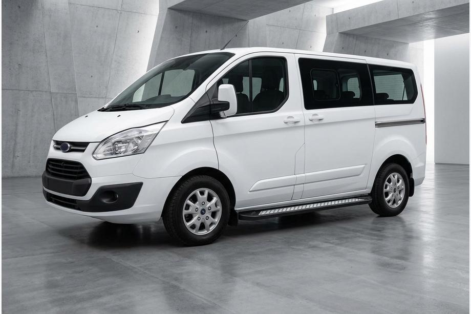 Ford Custom 2013–2022 Bočné nášľapy New Vision Black (2 ks, hliník) Image