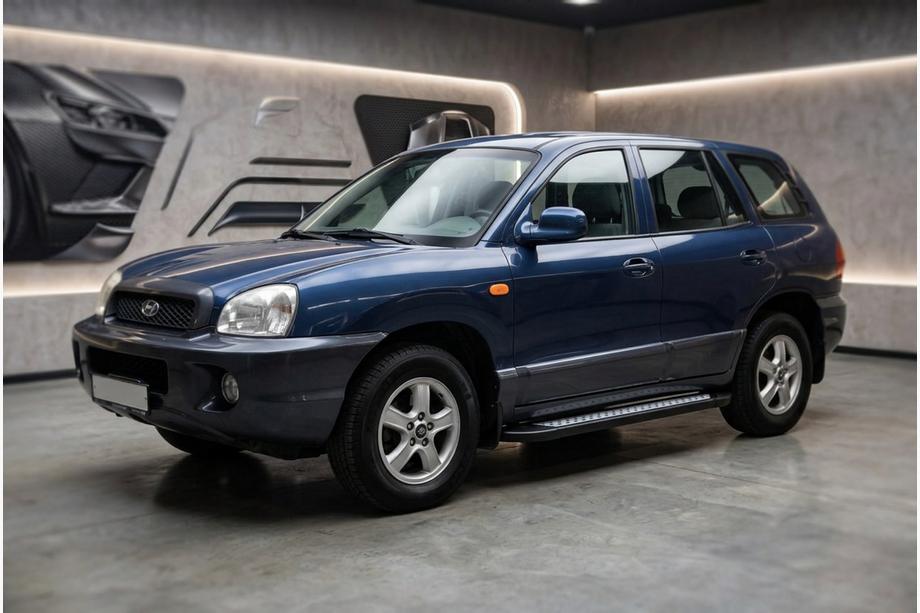 Hyundai Santa Fe 1 2000–2006 Bočné nášľapy New Vision Black (2 ks, hliník) Fotografia 1