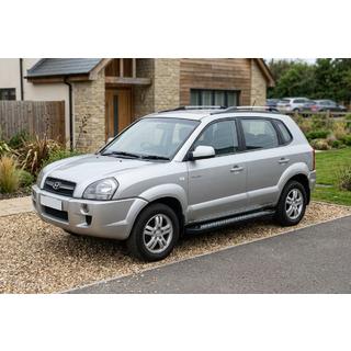 Bočné nášľapy New Vision Black (2 ks, hliník) Hyundai Tucson JM 2004– fotografia 1