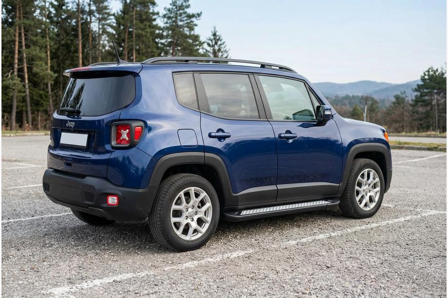 Jeep Renegade 2014– Bočné nášľapy New Vision Black (2 ks, hliník) Image