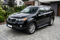 Kia Sorento II XM 2009–2014 Bočné nášľapy New Vision Black (2 ks, hliník) 2013-2016 fotografia 1