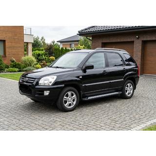 Bočné nášľapy Vision New Black (2 ks, hliník) Kia Sportage 2004–2010 fotografia 1