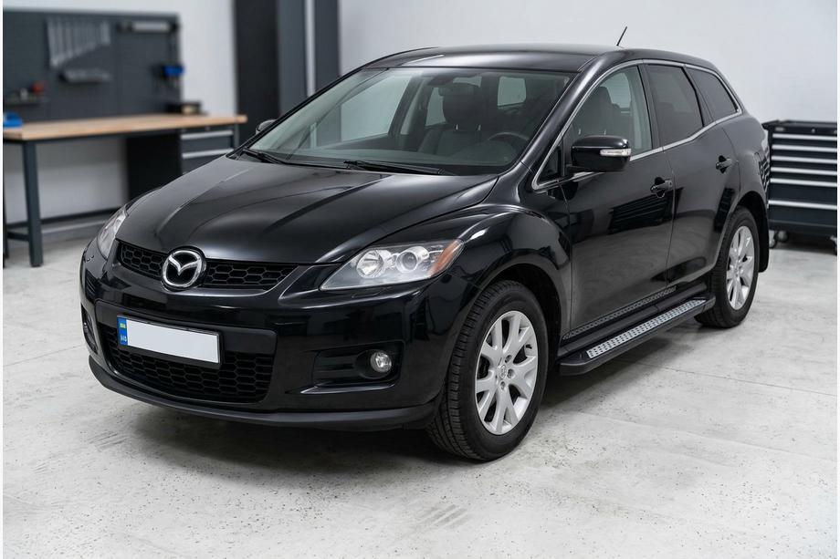 Mazda CX-7 2006–2012 Bočné nášľapy New Vision Black (2 ks, hliník) Image