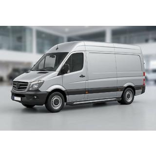 Bočné nášľapy New Vision Black (2 ks, hliník) Mercedes Sprinter W906 2006–2018 fotografia 1