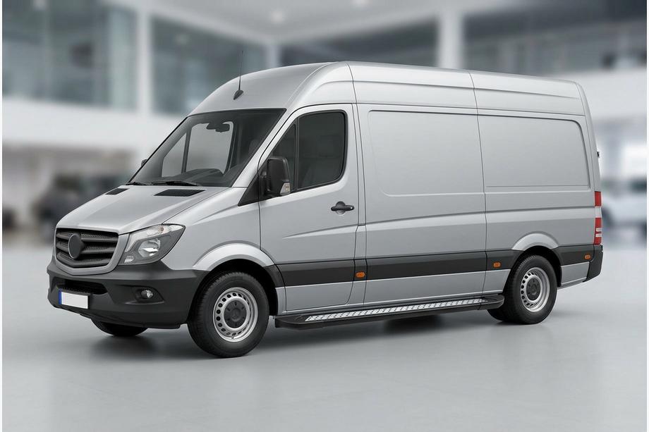 Mercedes Sprinter W906 2006–2018 Bočné nášľapy New Vision Black (2 ks, hliník) Image