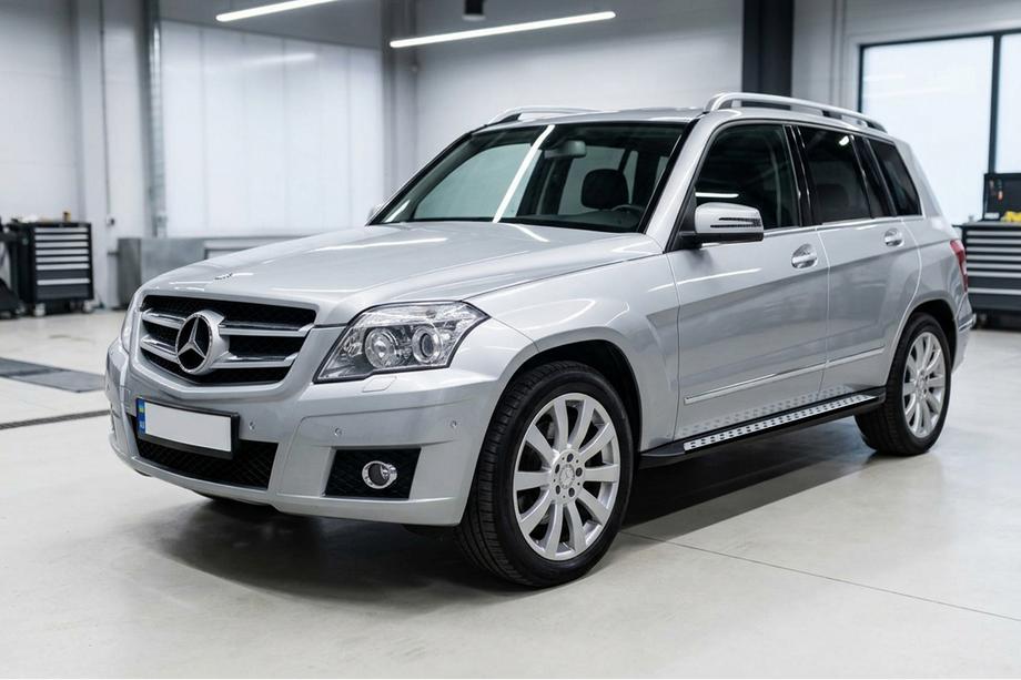 Mercedes GLK class X204 2008–2015 Bočné nášľapy New Vision Black (2 ks, hliník) Image