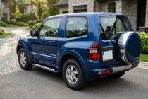 Mitsubishi Pajero Wagon III 1999–2006 Bočné nášľapy New Vision Black (2 ks, hliník) fotografia 1