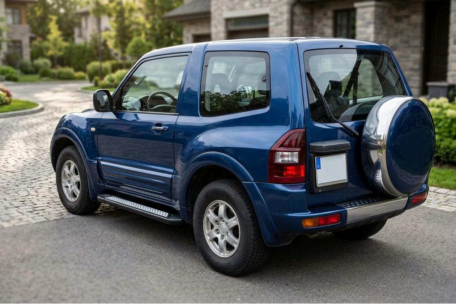 Mitsubishi Pajero Wagon III 1999–2006 Bočné nášľapy New Vision Black (2 ks, hliník) Image
