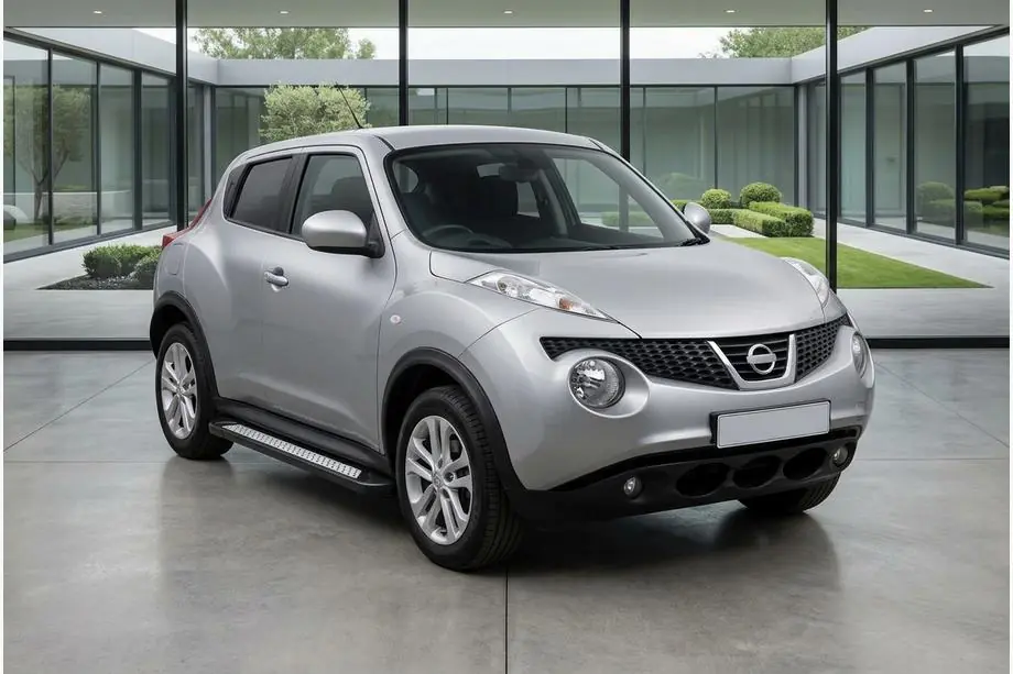 Nissan Juke 2010–2019 Bočné nášľapy New Vision Black (2 ks, hliník) Image