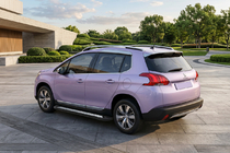Peugeot 3008 2008–2016 Bočné nášľapy New Vision Black (2 ks, hliník) 2008-2014 fotografia 1